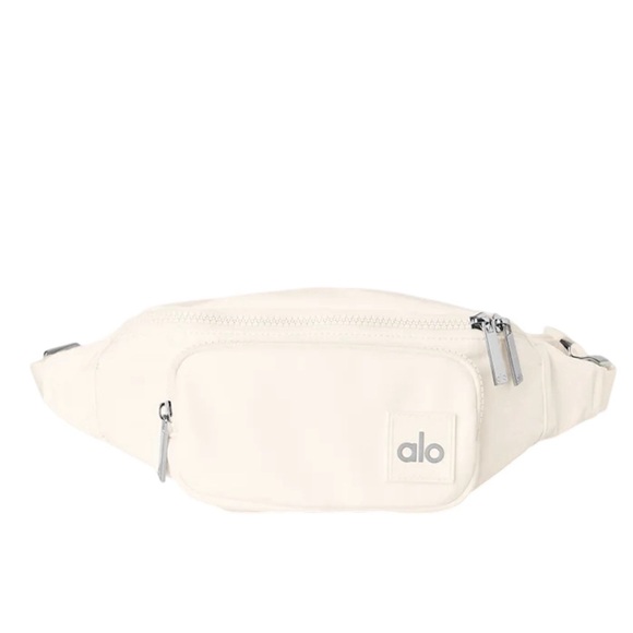 ALO Yoga Unisex Explorer Fanny Pack in Ivory - Picture 3 of 5